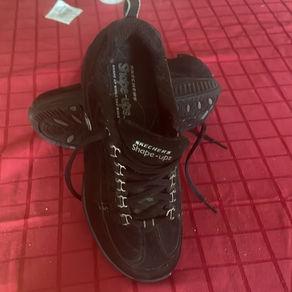 Get In Shape With Shape-Ups Skechers, Black With … - image 6